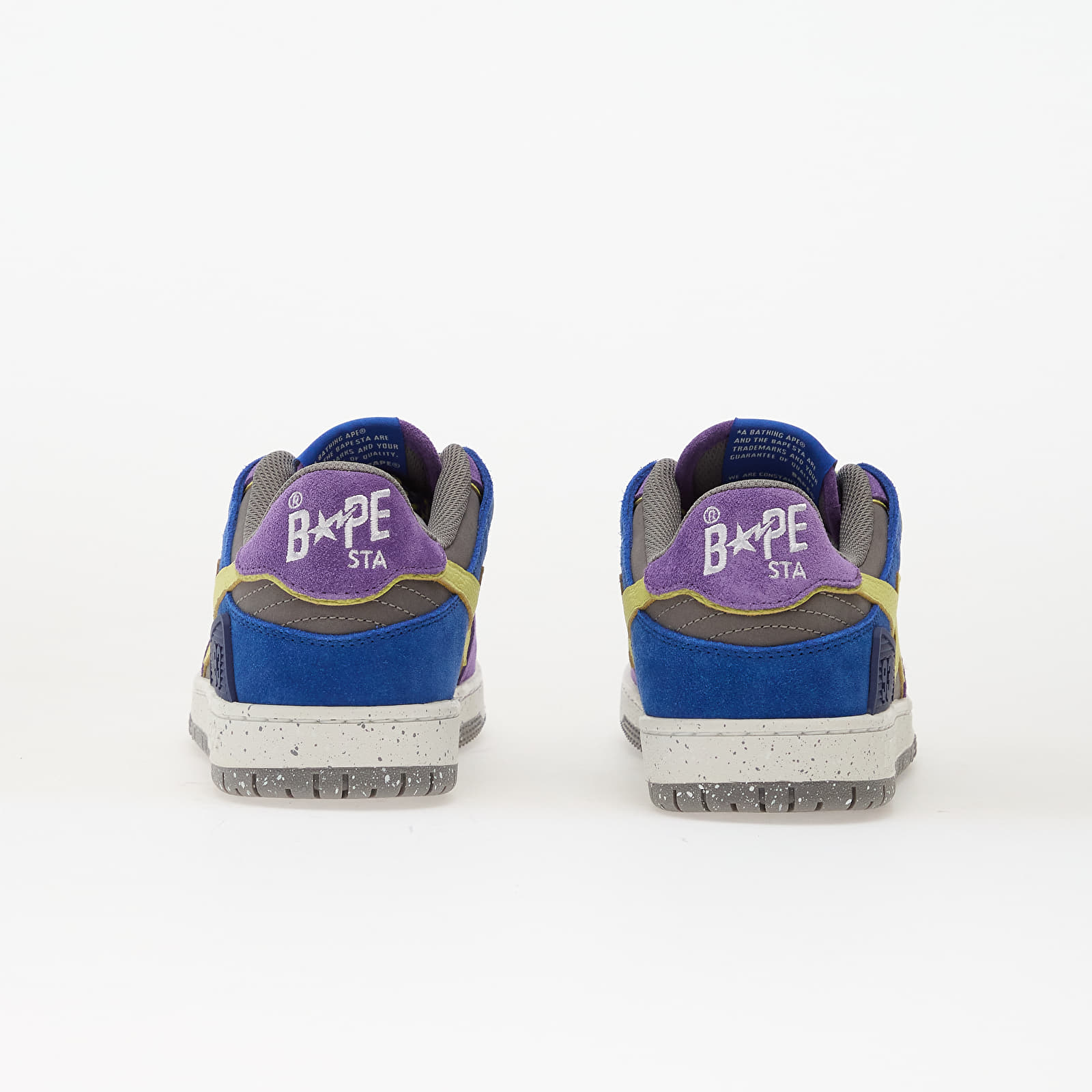 Men's shoes A BATHING APE Bape Sk8 Sta 1 M2 Purple