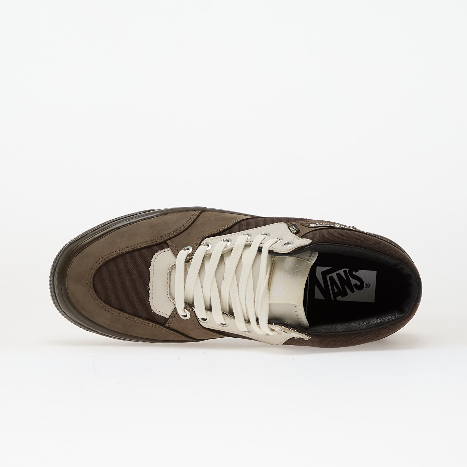 Pánské tenisky a boty Vans LX Half Cab 33 GTX Stockholm Clean Brown