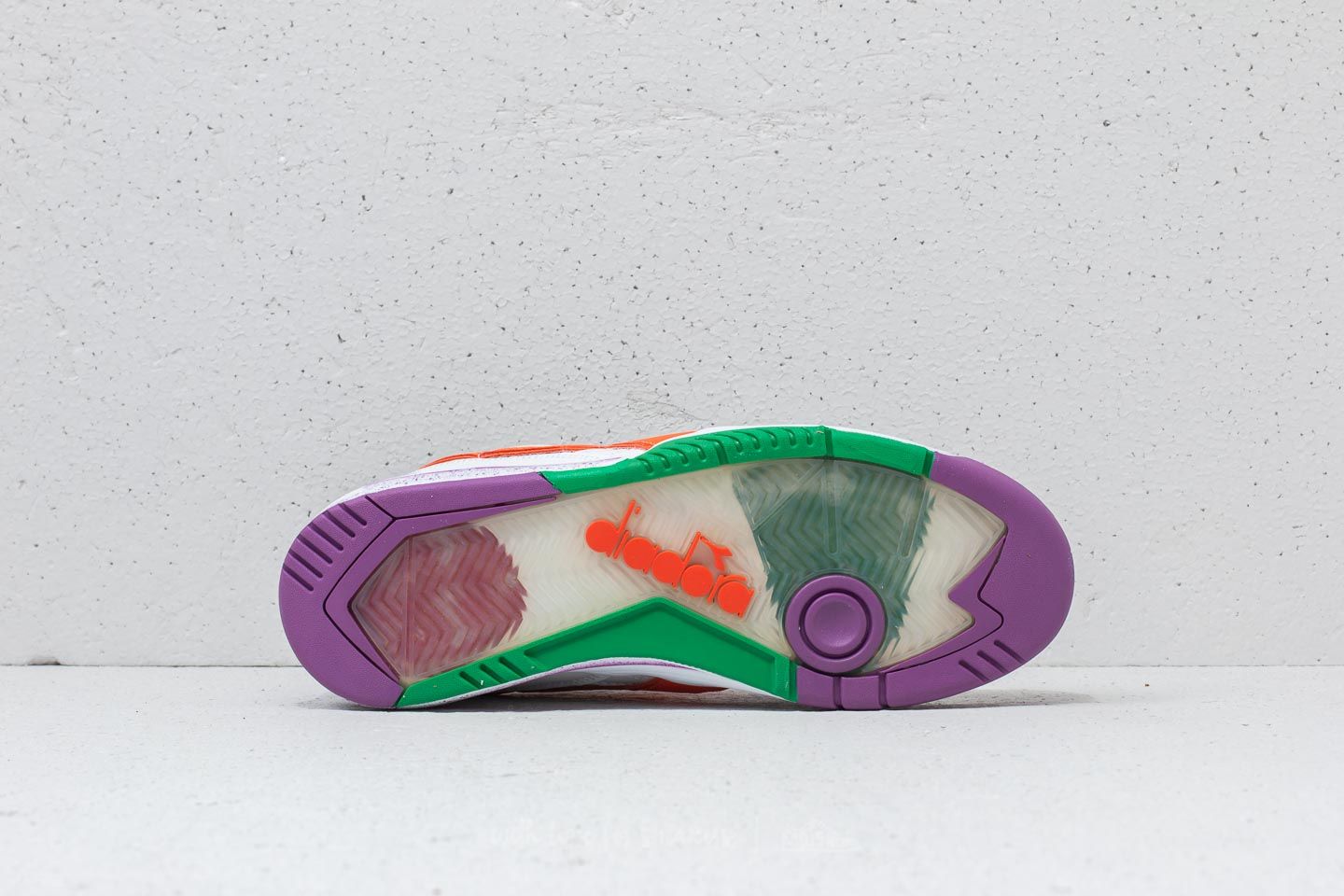 Scarpe uomo Diadora Rebound Ace White/ Vermillion Orange