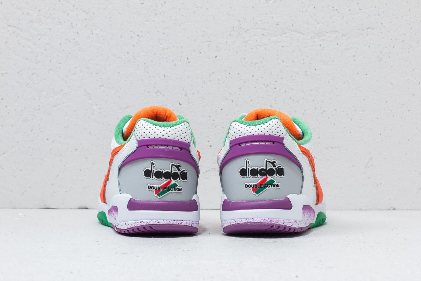 Scarpe uomo Diadora Rebound Ace White/ Vermillion Orange