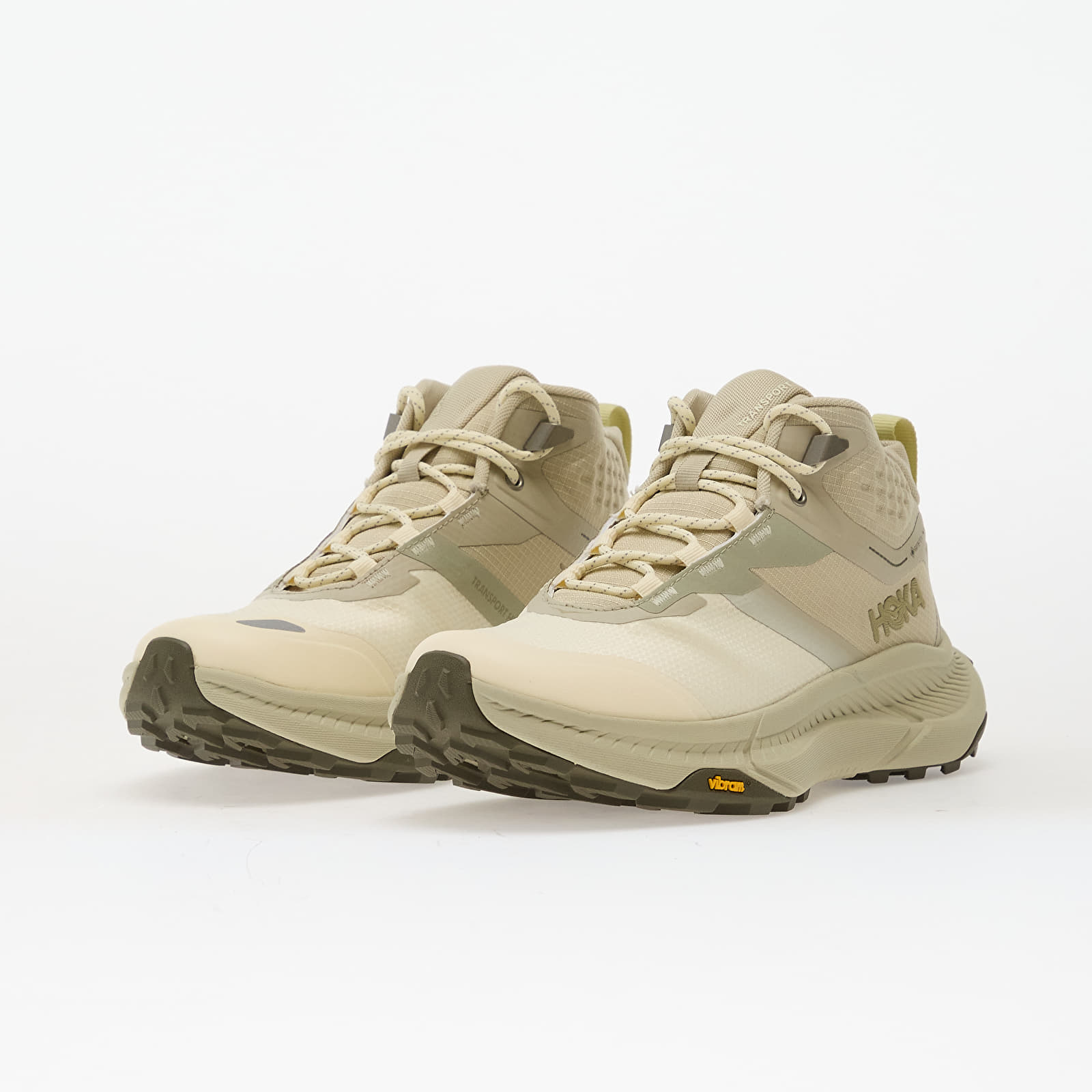 Damen Sneaker und Schuhe Hoka® W Transport Hike Gtx Oyster Mushroom/ Vintage Yellow