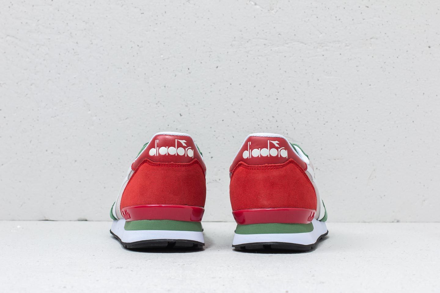 Férfi cipők Diadora Camaro Elm Green/ Pompeian Red