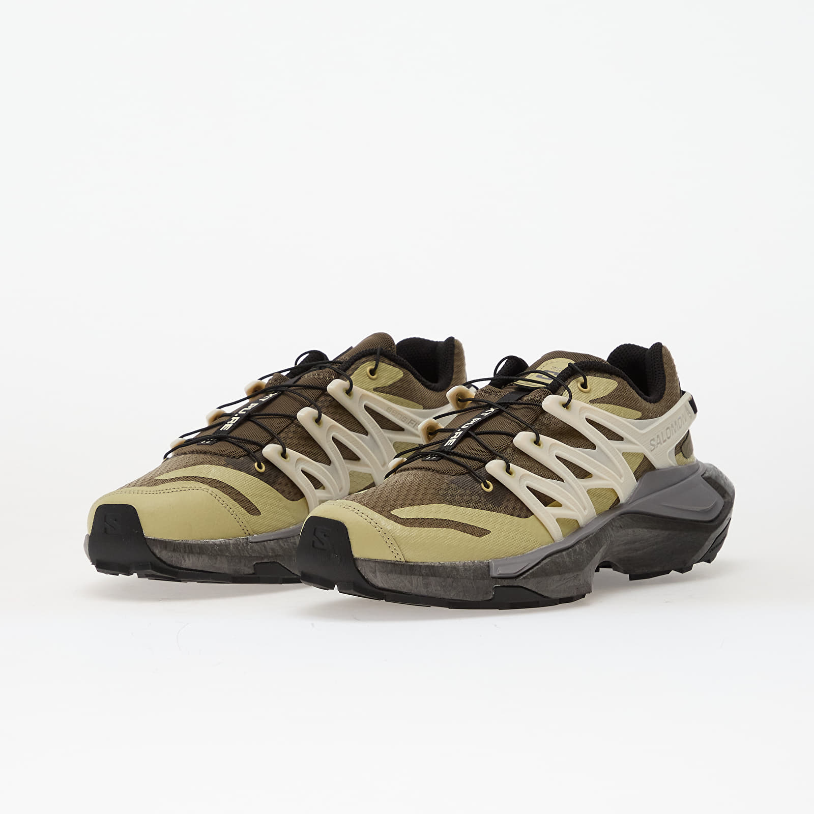 Men's shoes Salomon XT Pu.Re Advanced Stone Gray/ Pale Olive Green/ Vanilla Ice