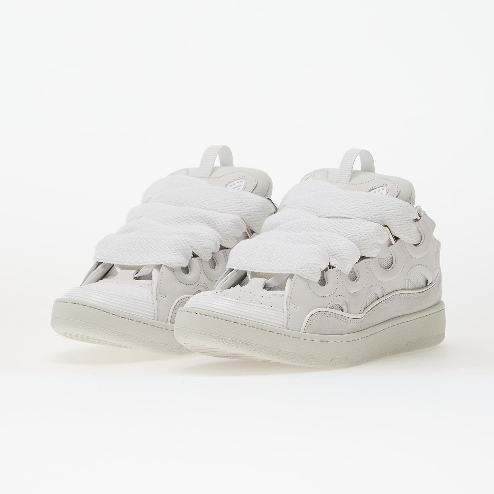 Dámské tenisky a boty Lanvin Curb Sneakers White