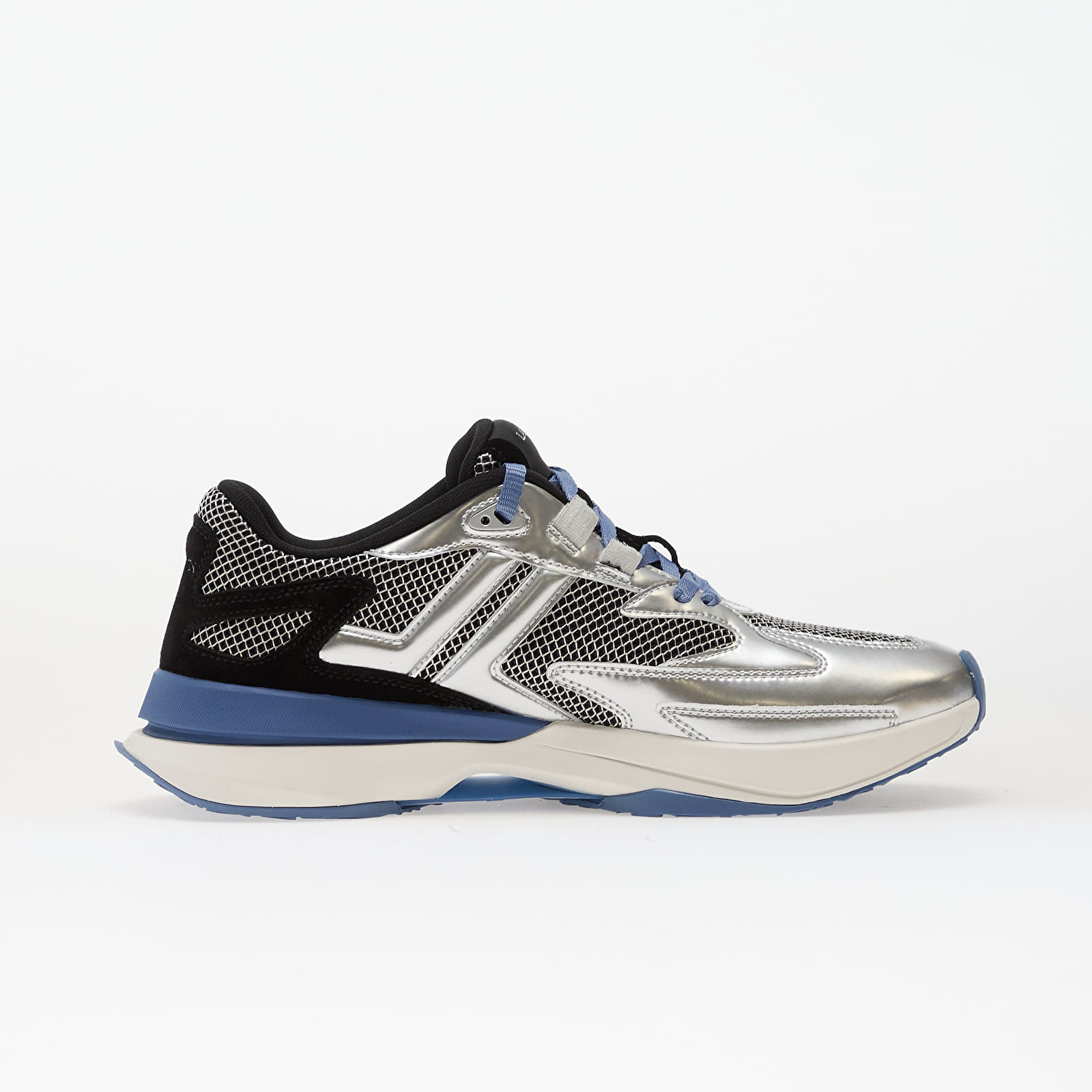 Women's shoes Lanvin Sneakers Jla Silver/ Black