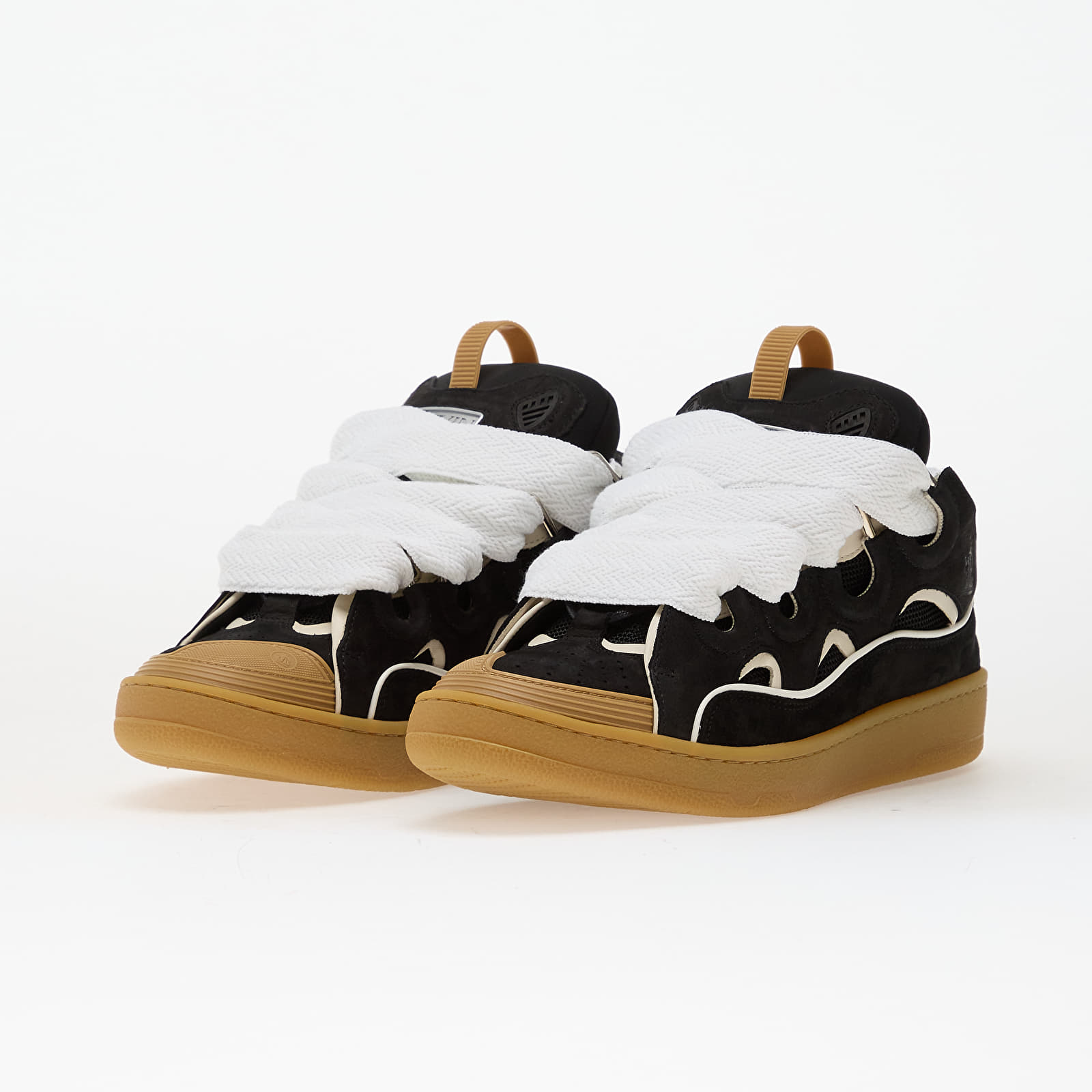 Dámské tenisky a boty Lanvin Curb Sneakers Honey/ Black