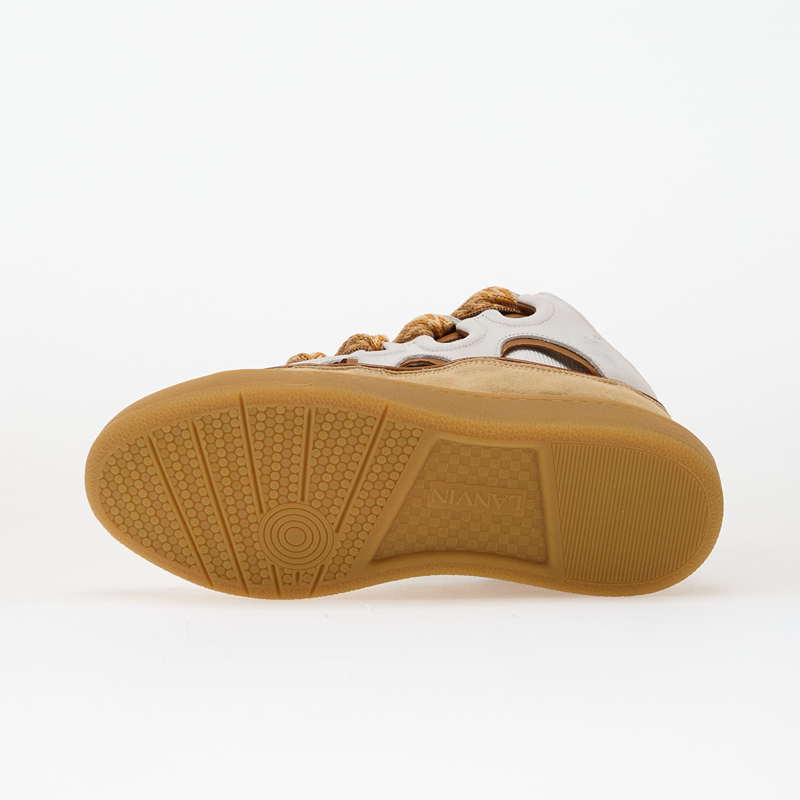 Dámské tenisky a boty Lanvin Curb Sneakers Optic White/ Honey