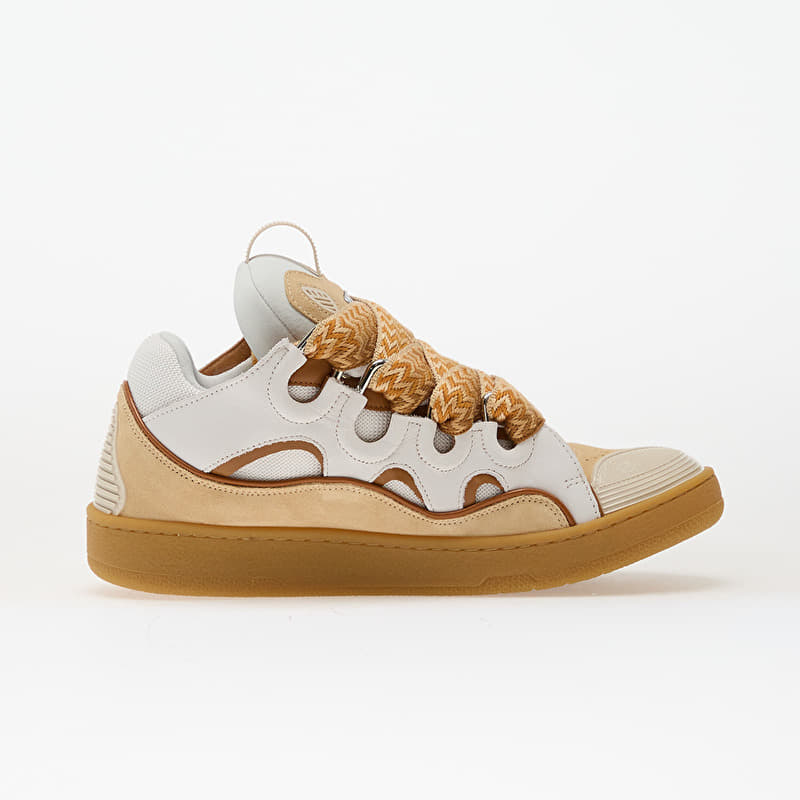 Shoes Lanvin Curb Sneakers Optic White/ Honey (FU-SKDK12-BICO-E25