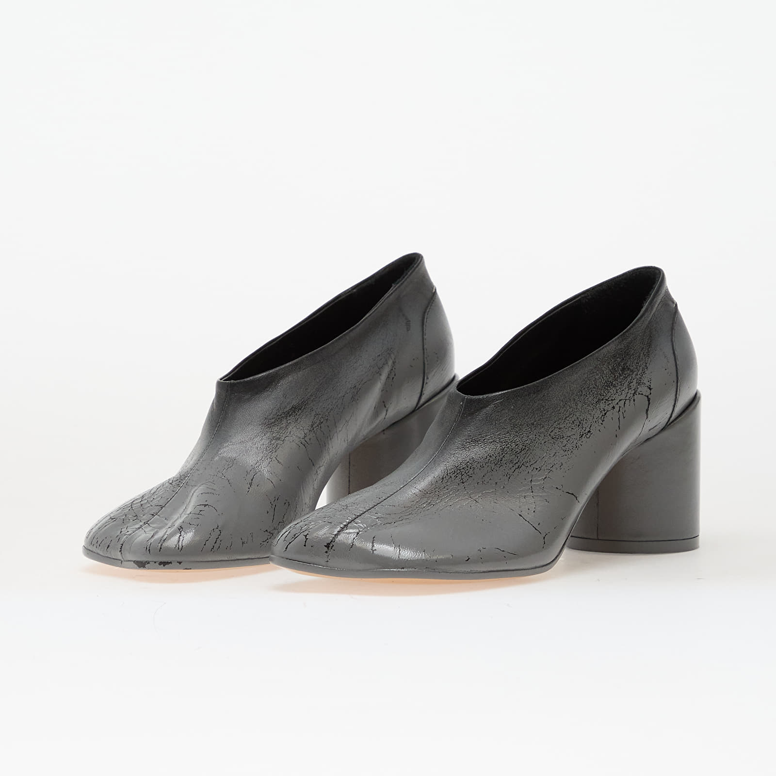 Damesschoenen MM6 Shoes Show Court Shoe Black/ Castelrock