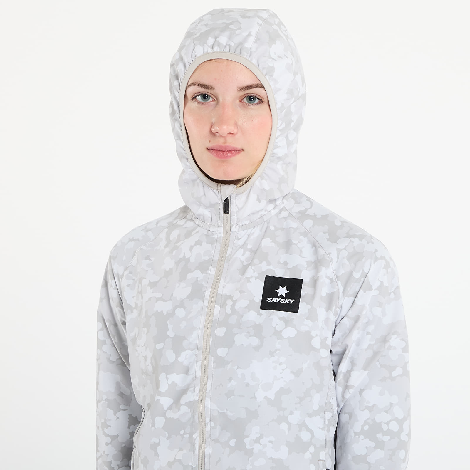 Jakne  SAYSKY W Camo Pace Jacket Sand AOP