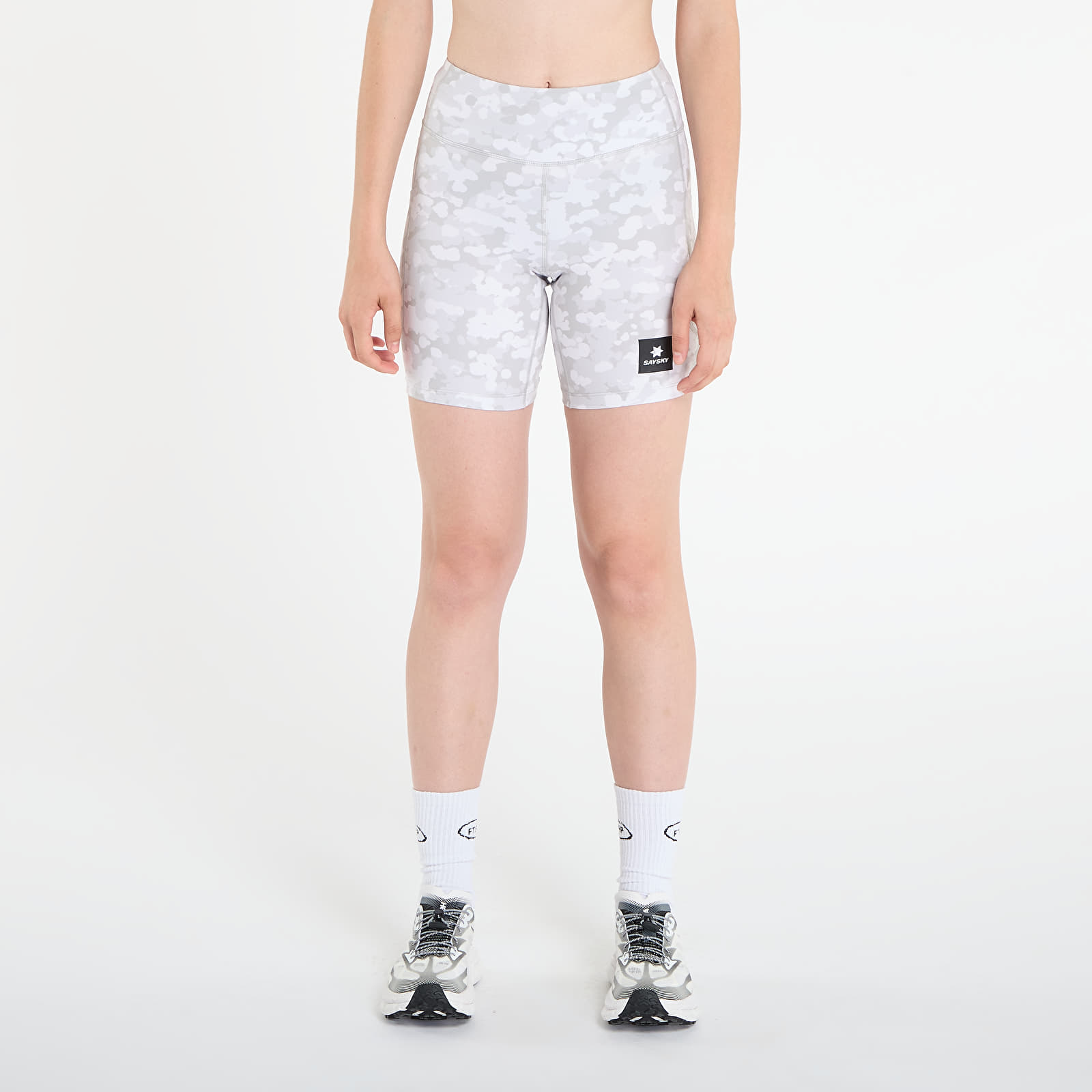 Shortsit SAYSKY W Camo Combat+ Short Tights 7" Sand AOP