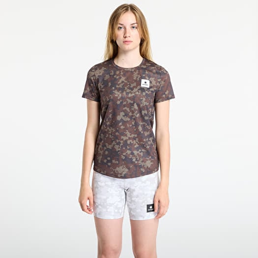 T-paita SAYSKY W Camo Combat T-Shirt Brown AOP