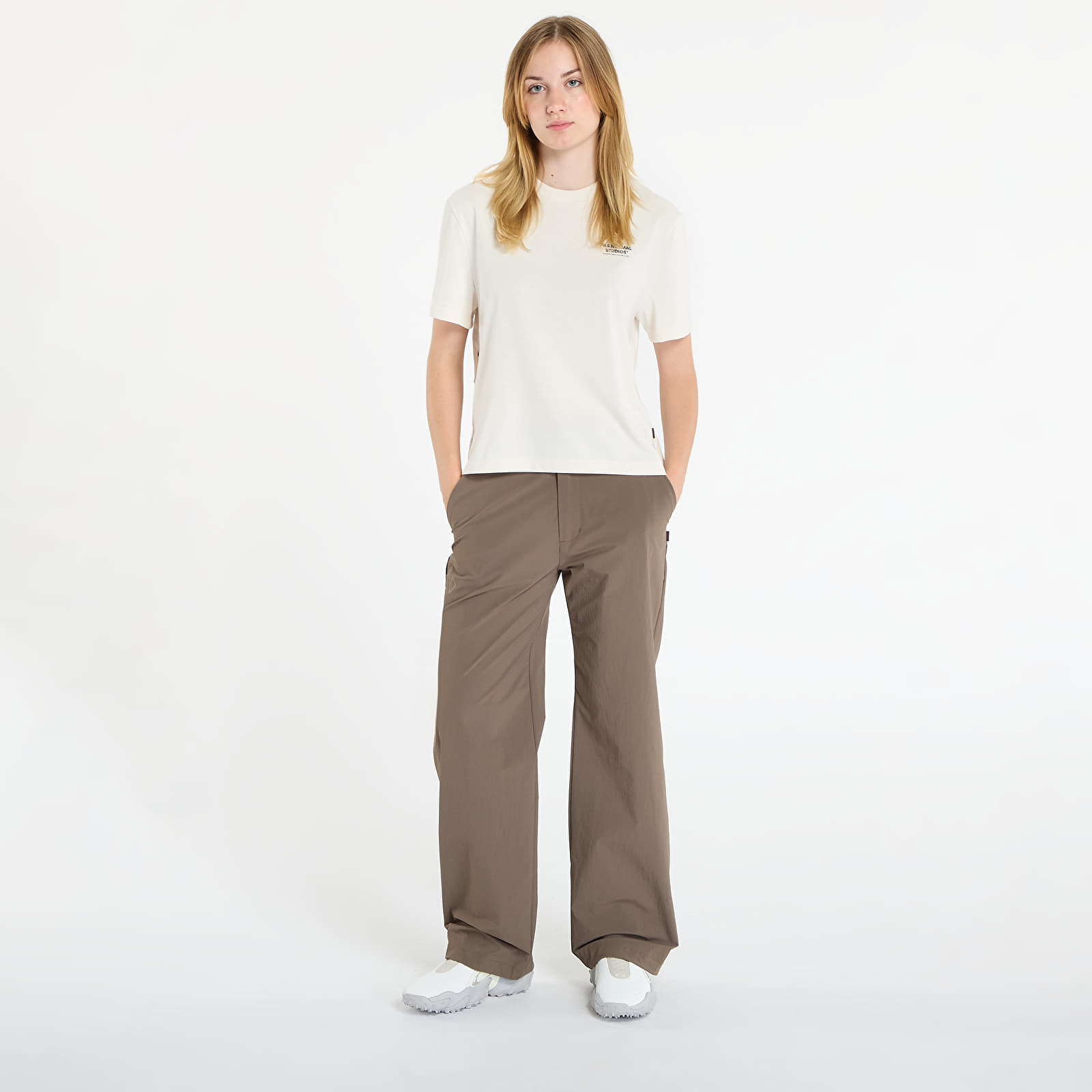 Hlače Pas Normal Studios Women's Off-Race Tech Pants Ash Brown