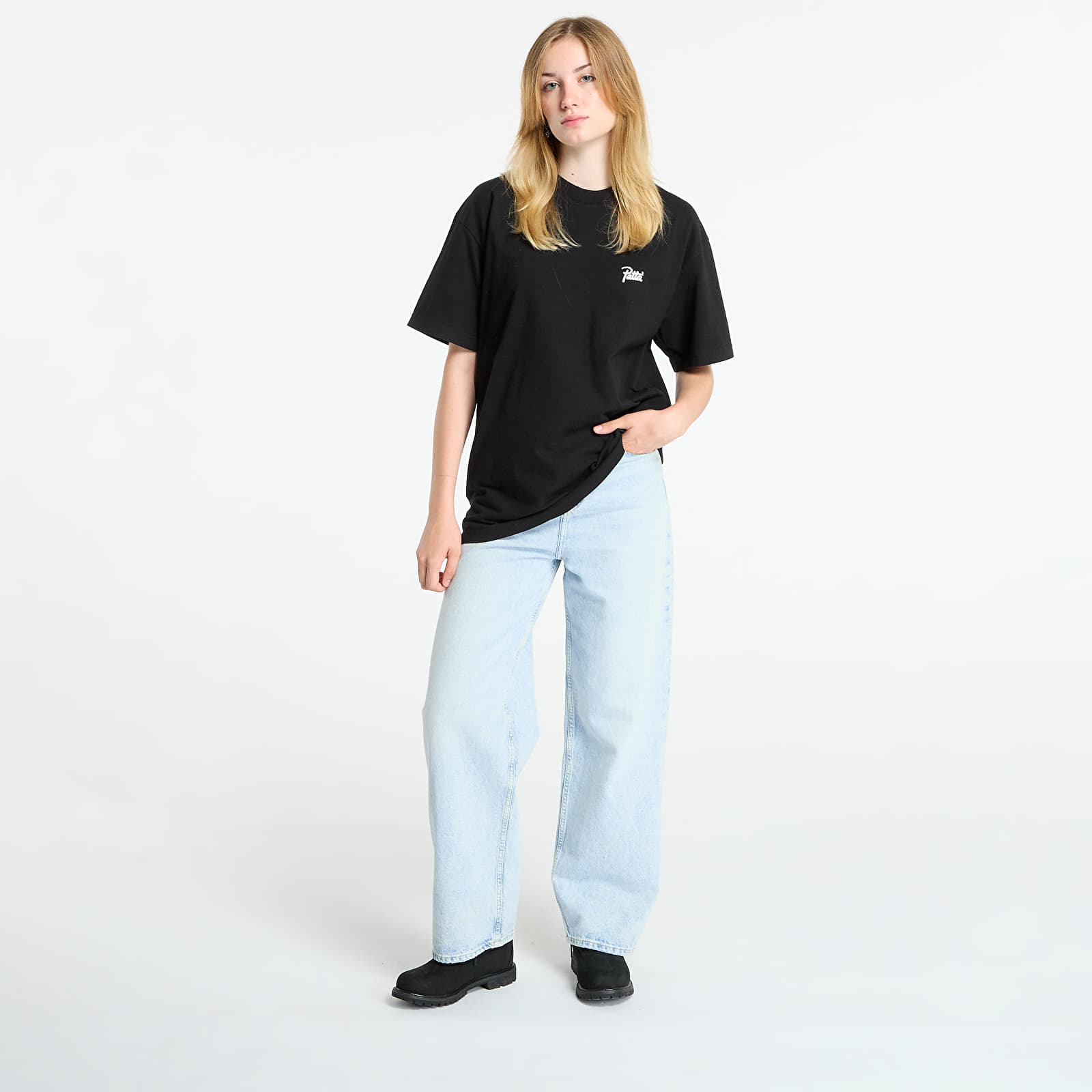 Majice T-shirt Patta Smooth Operator T-Shirt UNISEX Black