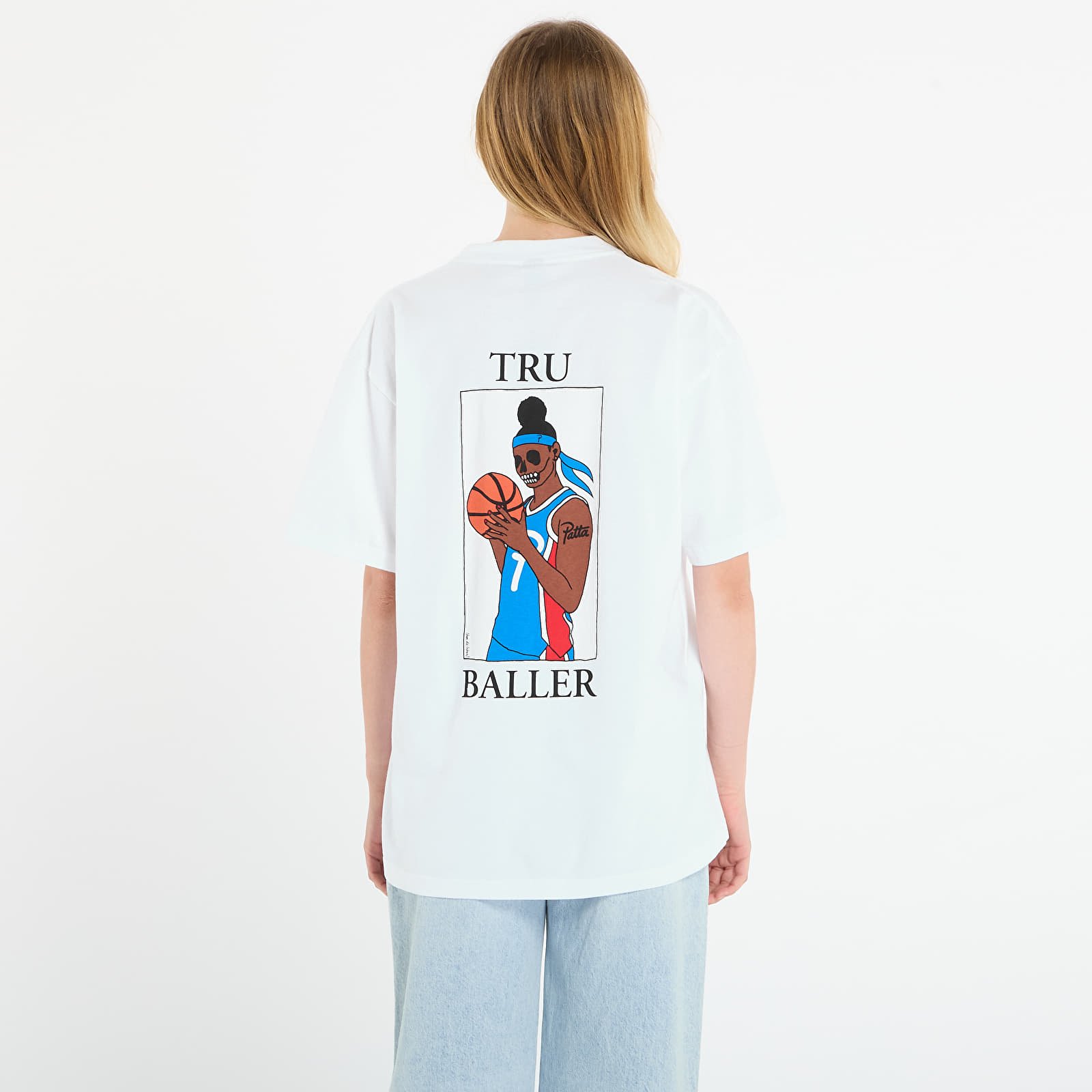Majice T-shirt Patta Tru Baller T-Shirt UNISEX White
