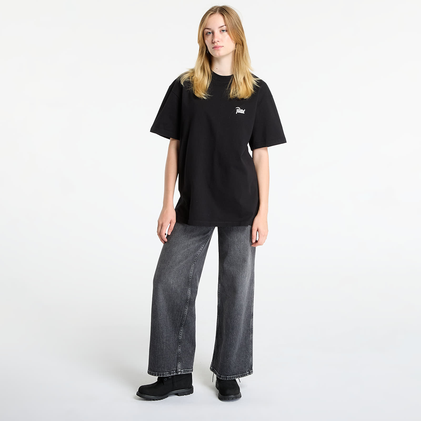Majice T-shirt Patta Tru Baller T-Shirt UNISEX Black