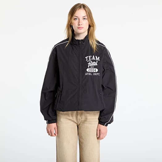 Patta Athletic Nylon Track Jacket UNISEX Black
