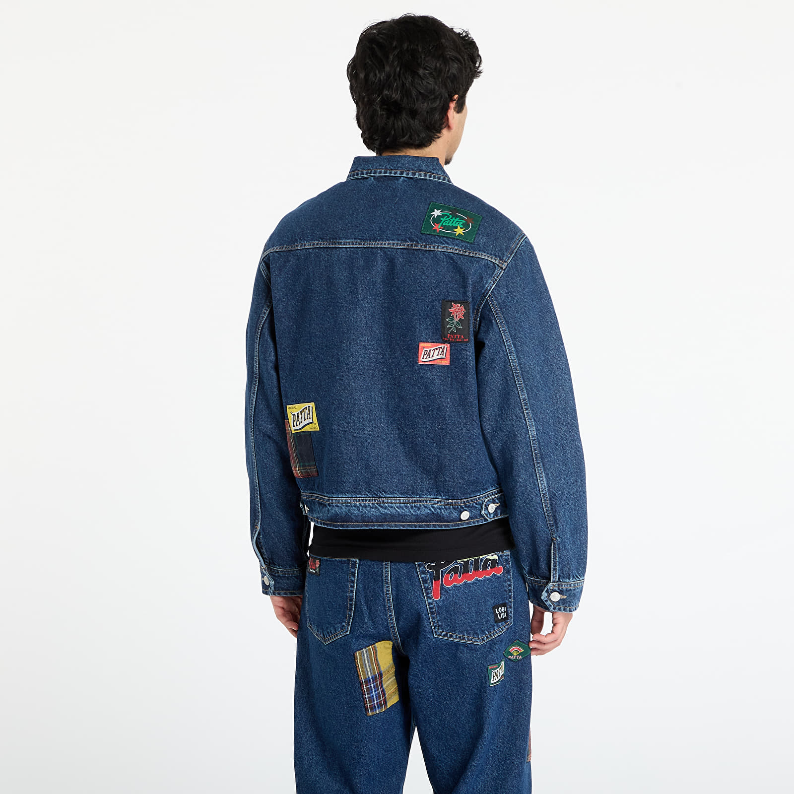 Takit Patta Whole Lotta Labels Denim Jacket UNISEX Blue Denim