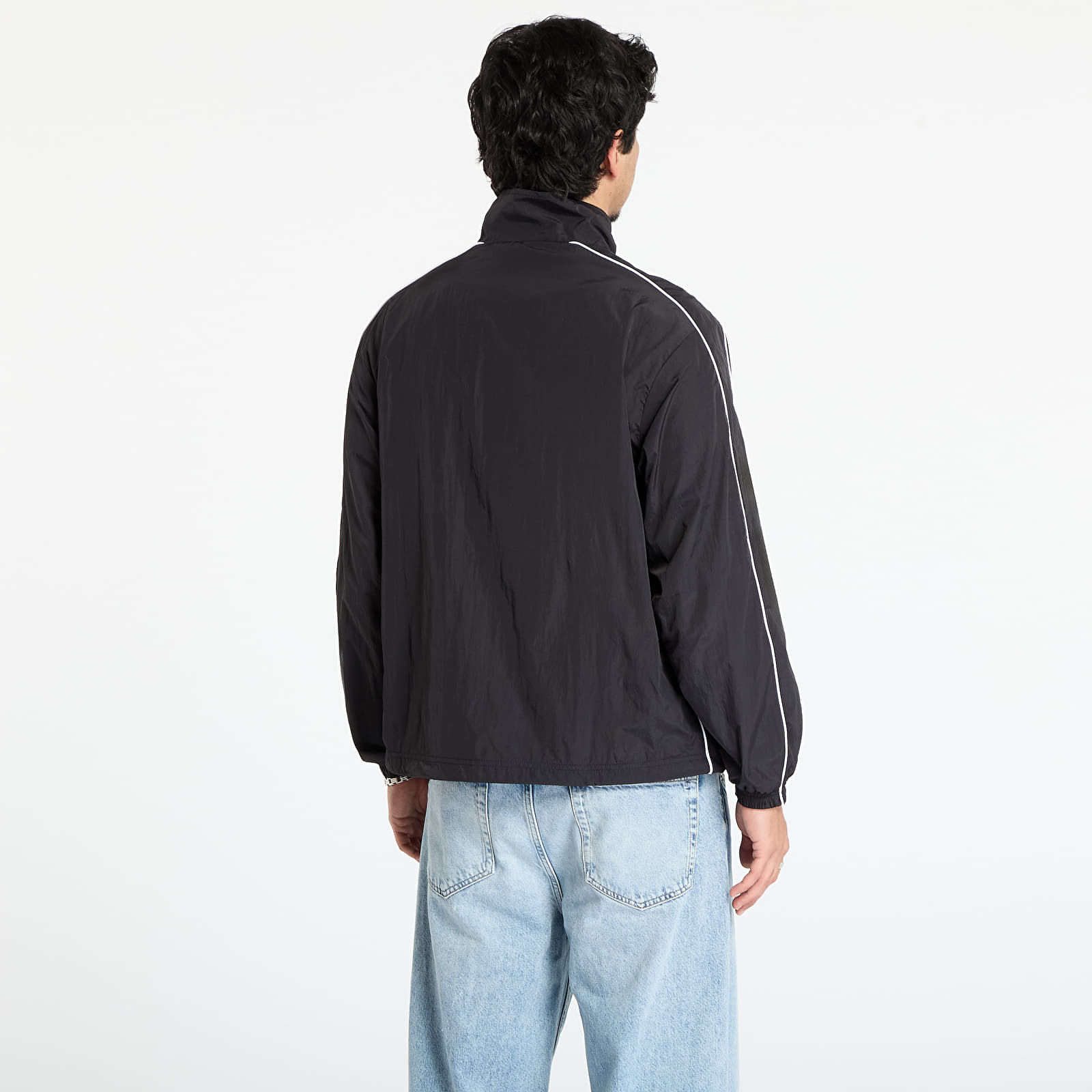 Takit Patta Athletic Nylon Track Jacket UNISEX Black