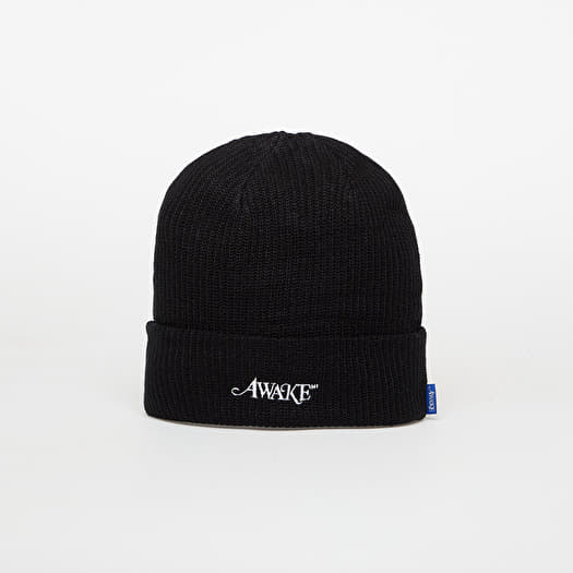 Čepice Awake NY Loose Gauge Knit Beanie Black
