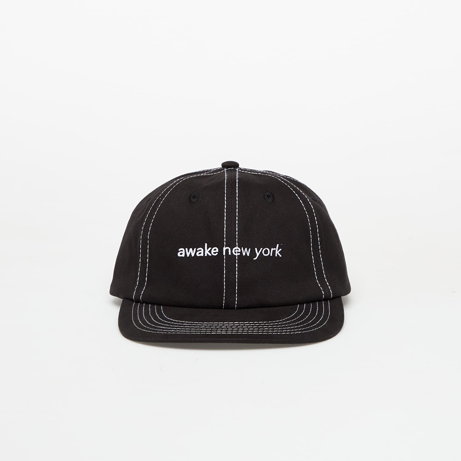 Шапка Awake NY Awake Ny Contrast Stitch 6 Panel Hat Black Universal