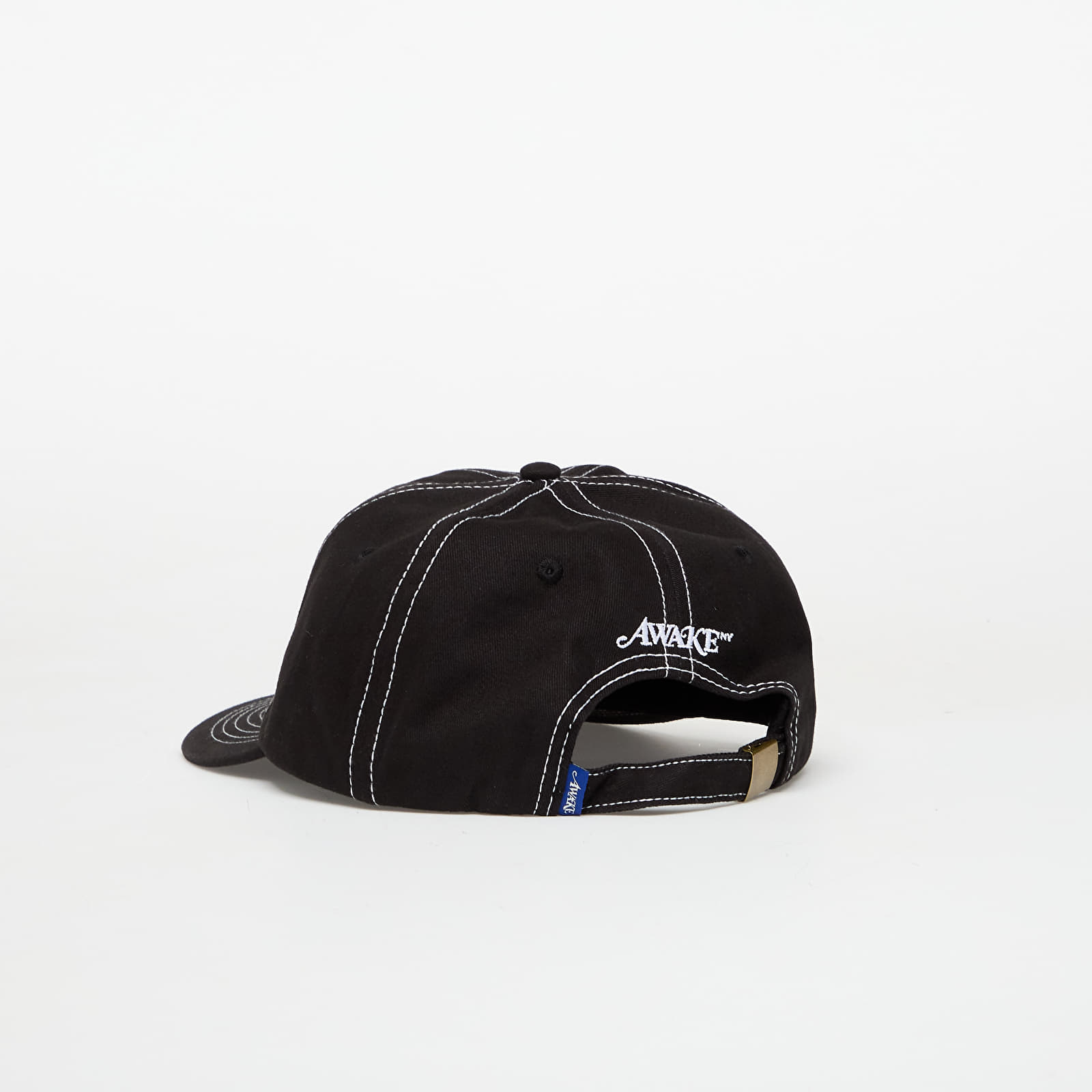 Kšiltovky Awake NY Awake Ny Contrast Stitch 6 Panel Hat Black