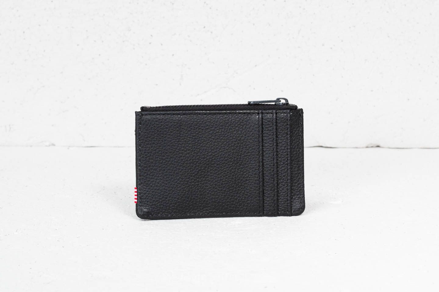 Peněženky Herschel Supply Co. Oscar Wallet Black Pebbled Leather