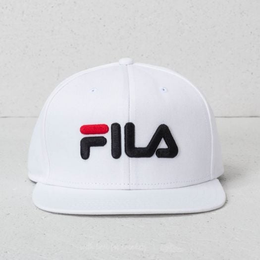 Caps FILA Basic 6 Panel Classic Cap Bright White Footshop