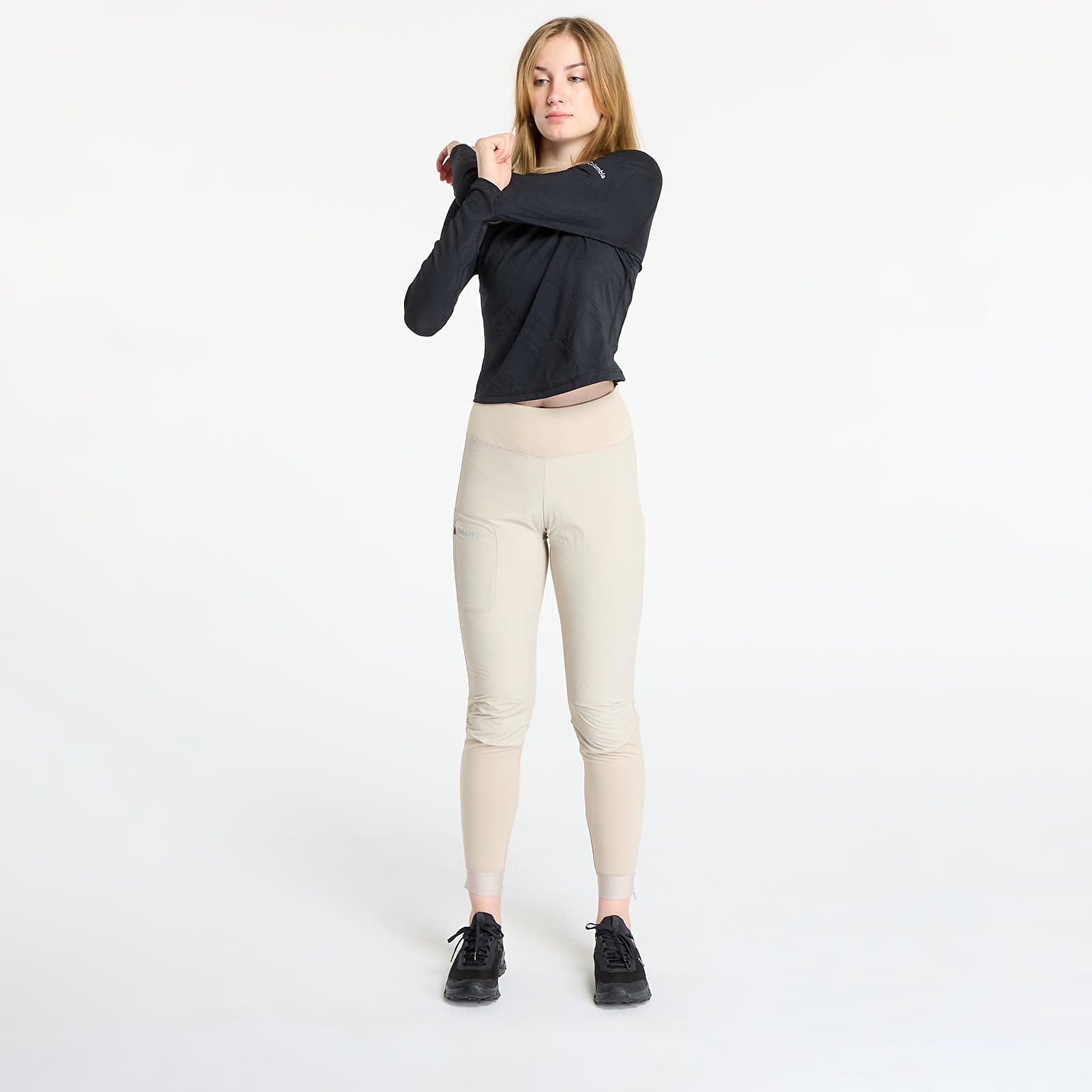 T-shirts Columbia Granite Point™ LS Crew Black