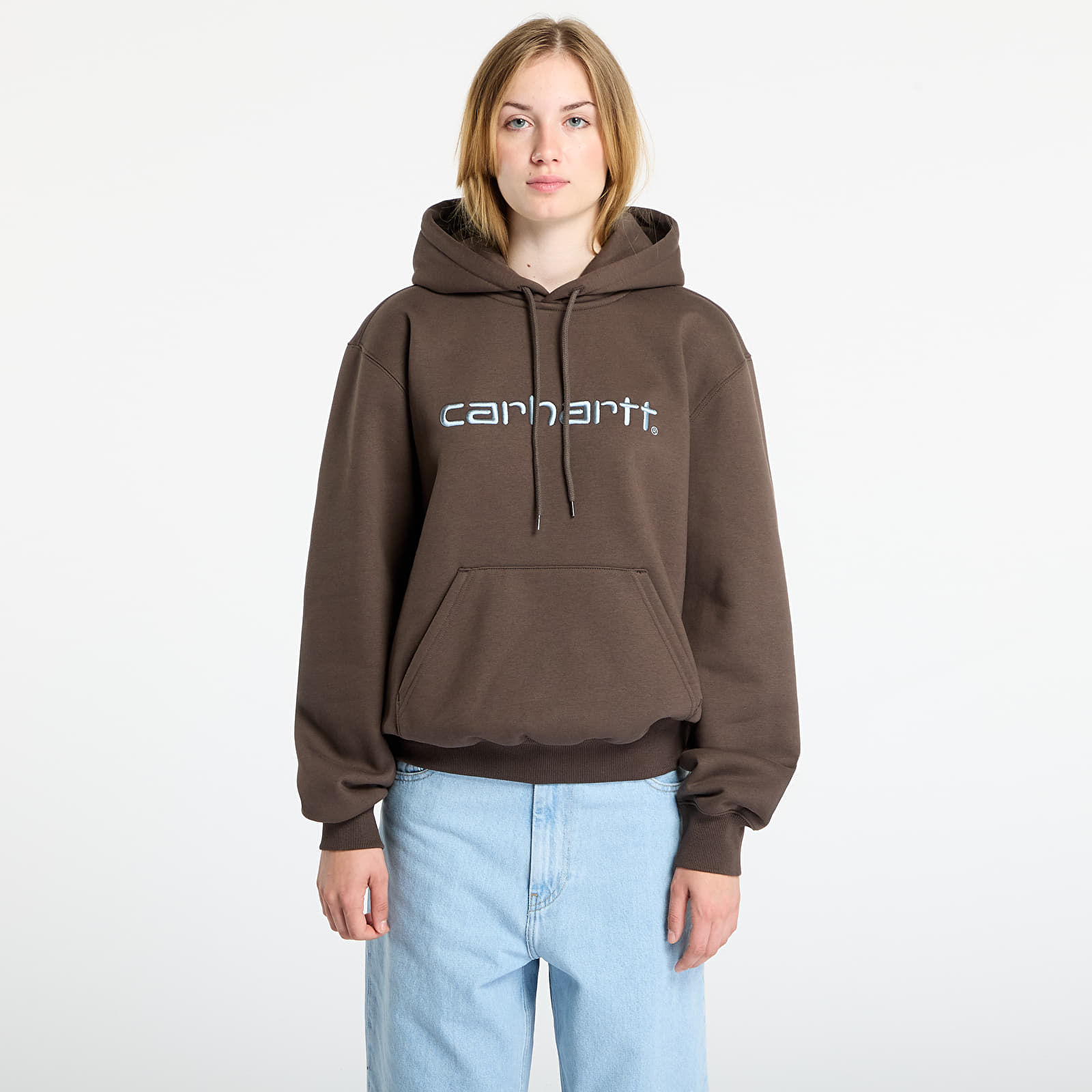 Hoodies and sweatshirts  Carhartt WIP Hooded Carhartt Sweat UNISEX Vitola/ Citadel