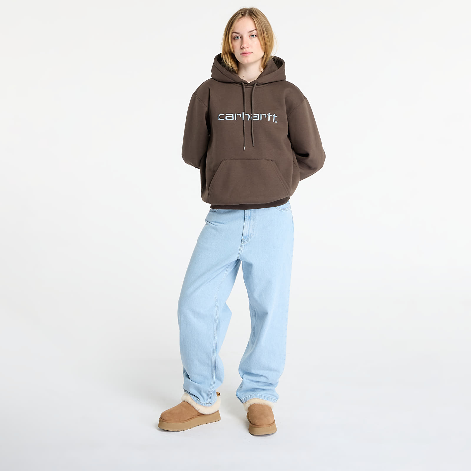 Hoodies and sweatshirts  Carhartt WIP Hooded Carhartt Sweat UNISEX Vitola/ Citadel