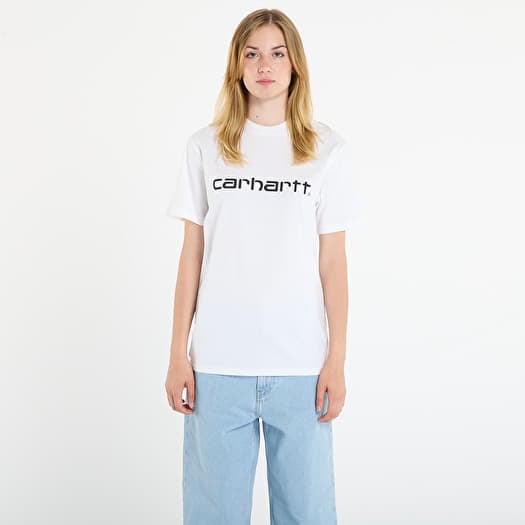 T-shirt Carhartt WIP S/S Script T-Shirt UNISEX White/ Black
