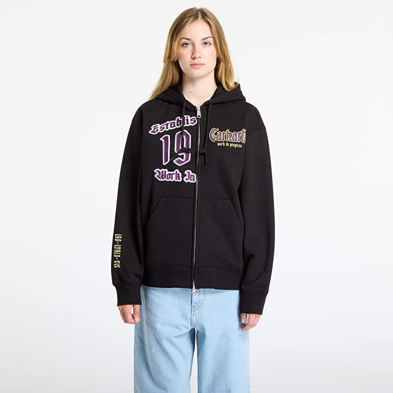 Sweatshirt Carhartt WIP Hooded Dual Sweat Jacket UNISEX Black