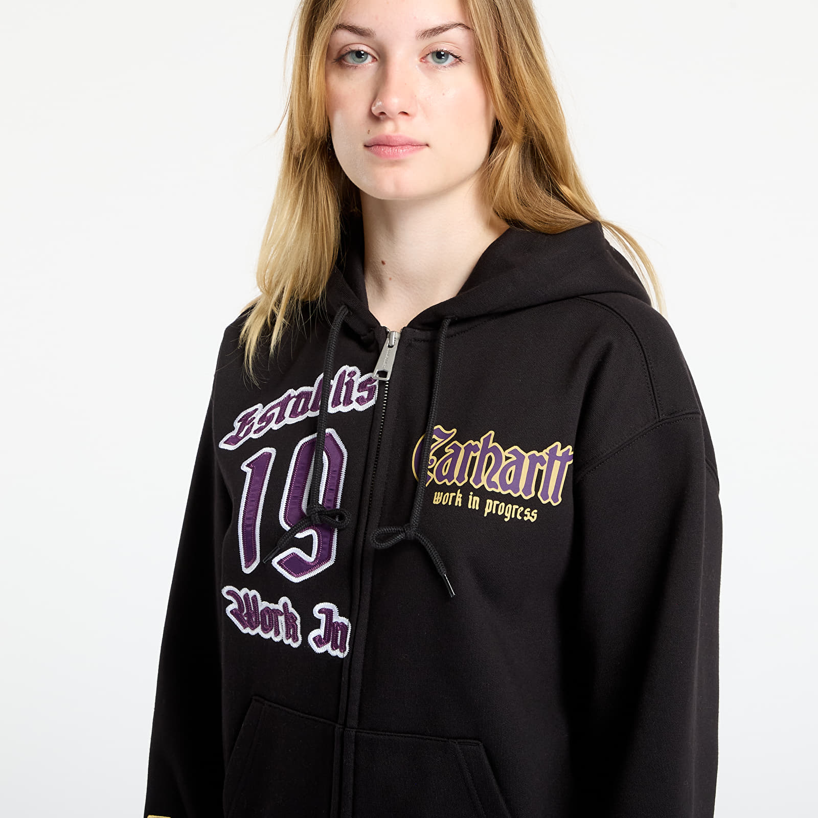 Hettegensere og sweatshirts Carhartt WIP Hooded Dual Sweat Jacket UNISEX Black