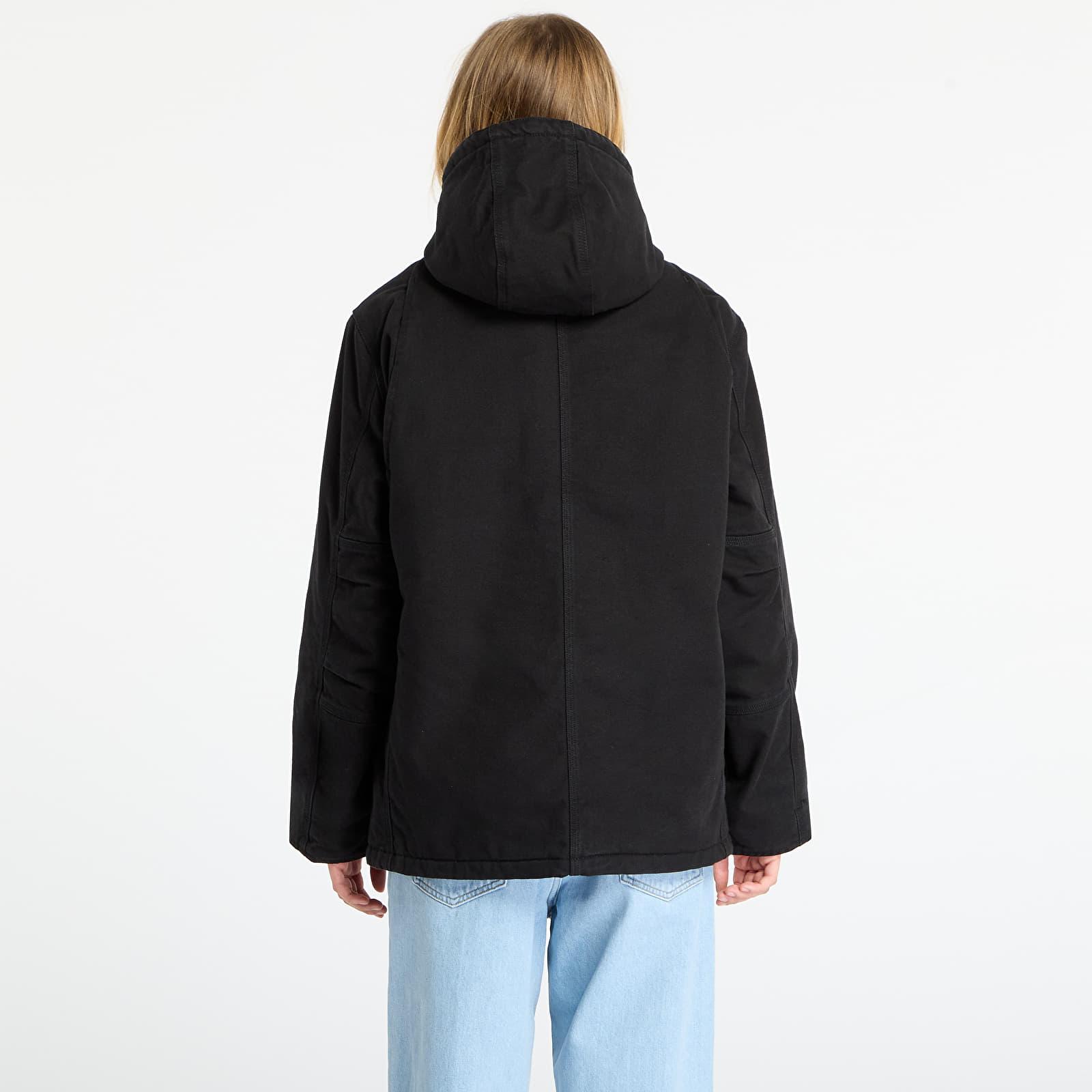 Takit Carhartt WIP Ambel Coat UNISEX  Black/ Black Stone Washed
