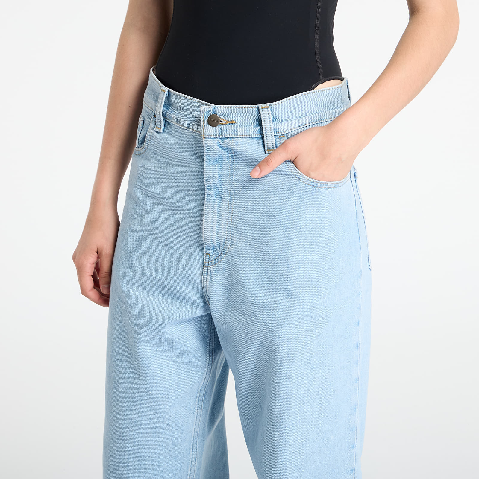 Kavbojke  Carhartt WIP W' Brandon Pant Blue Heavy Stone Bleached