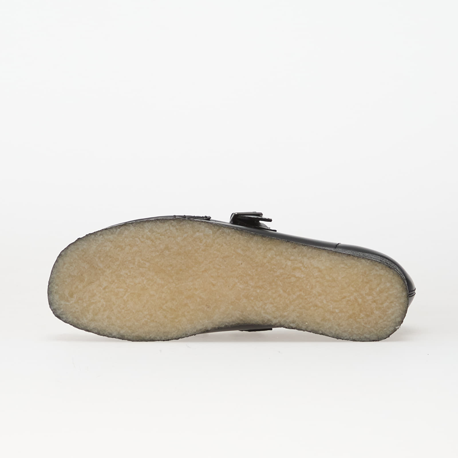 Γυναικεία παπούτσια Clarks Originals Wallabee T Bar Blk HiShine Lea