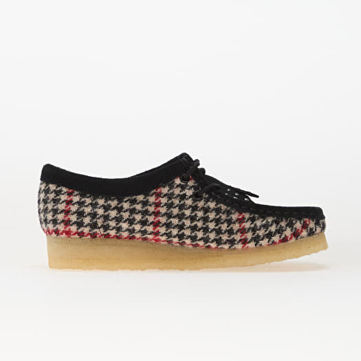 Clarks Originals Wallabee Black TweedCombi | Footshop