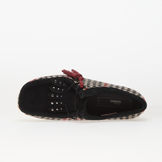 Clarks Originals Wallabee Black TweedCombi | Footshop