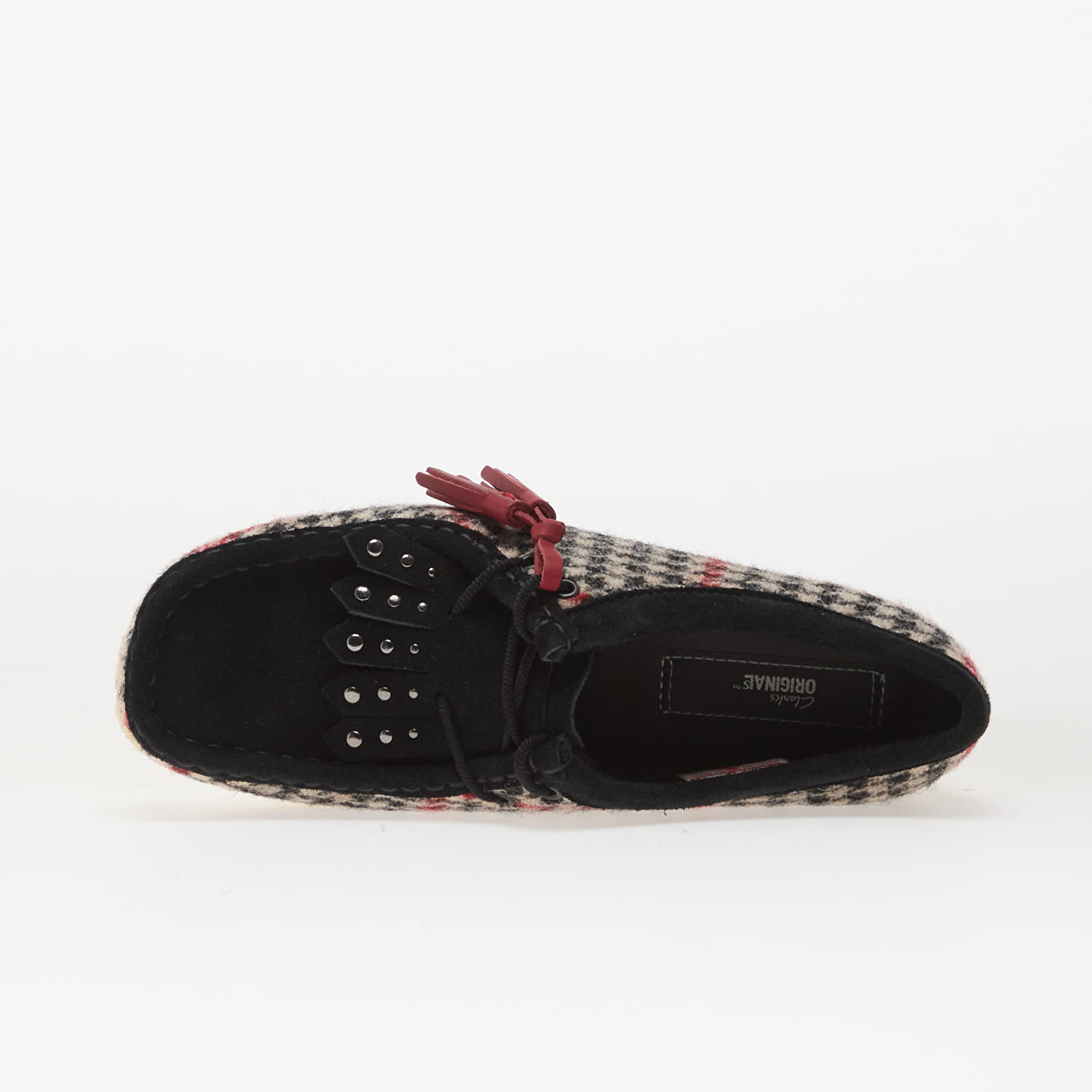 Damesko Clarks Originals Wallabee Black TweedCombi
