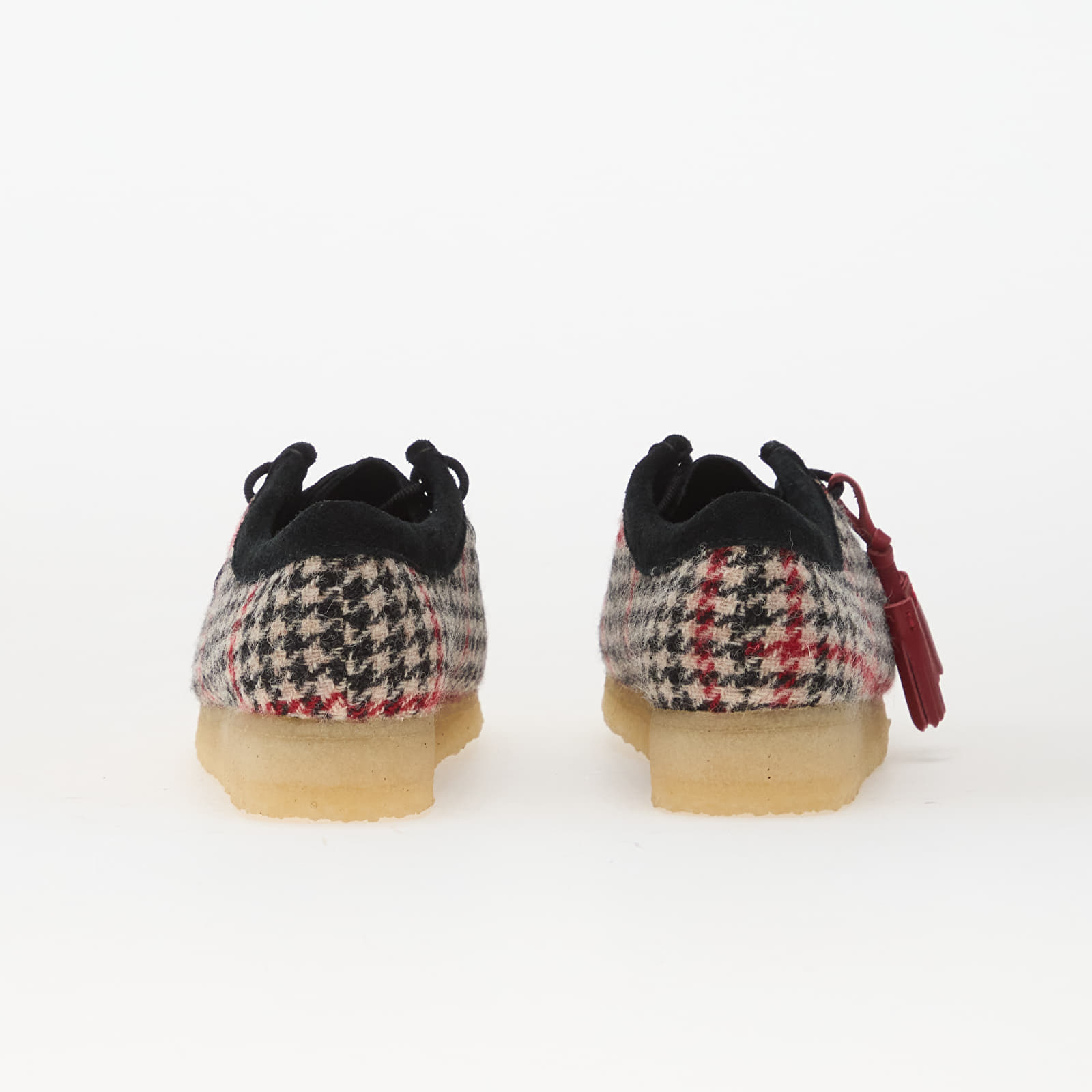 Damesko Clarks Originals Wallabee Black TweedCombi