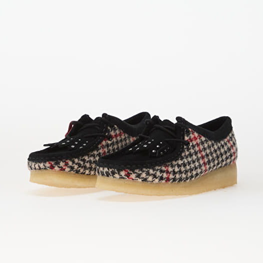 Clarks Originals Wallabee Black TweedCombi | Footshop