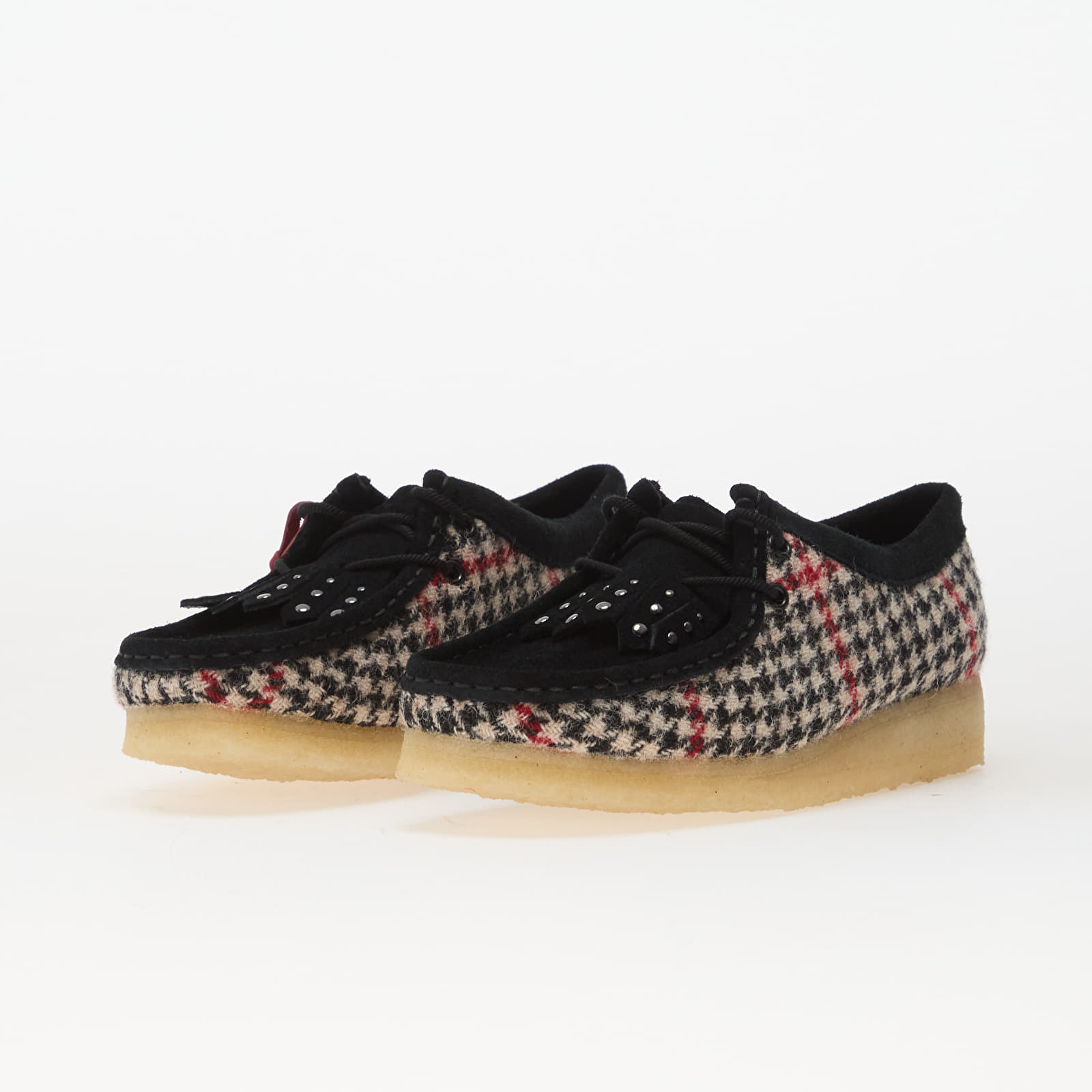 Damesko Clarks Originals Wallabee Black TweedCombi