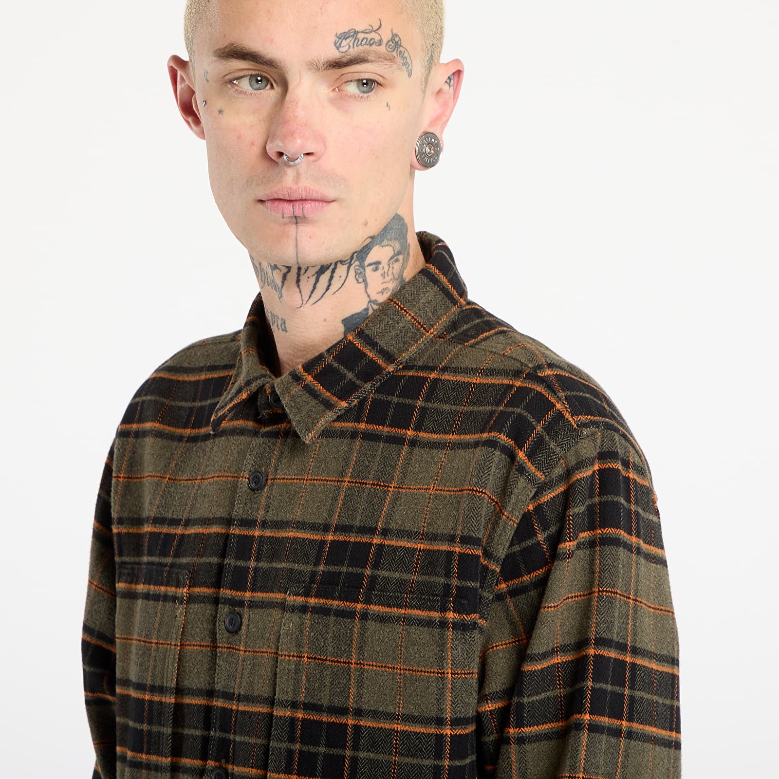 Srajce  Vans LX Flannel LS Woven Shirt Grape Leaf/ Pari