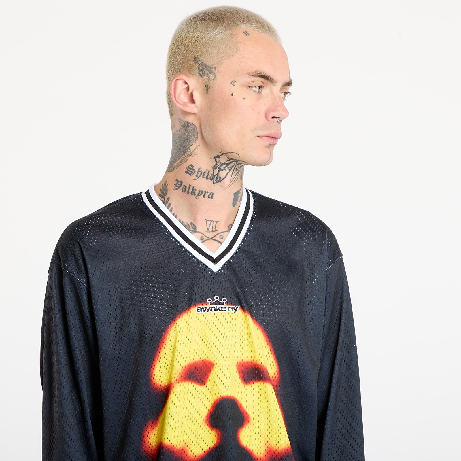 Фланелки Awake NY Hockey Jersey  Black