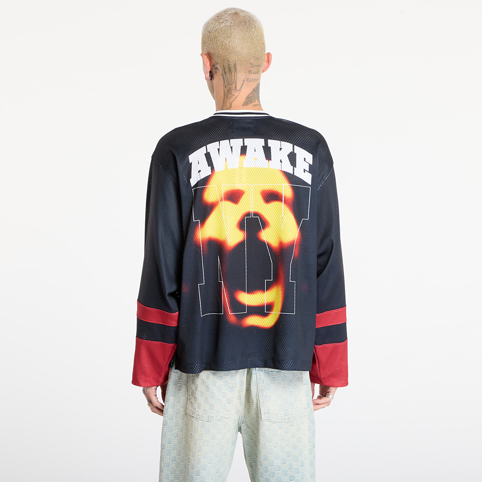 Фланелки Awake NY Hockey Jersey  Black