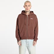 Awake NY Crown Logo Full-Zip Hoodie Brown