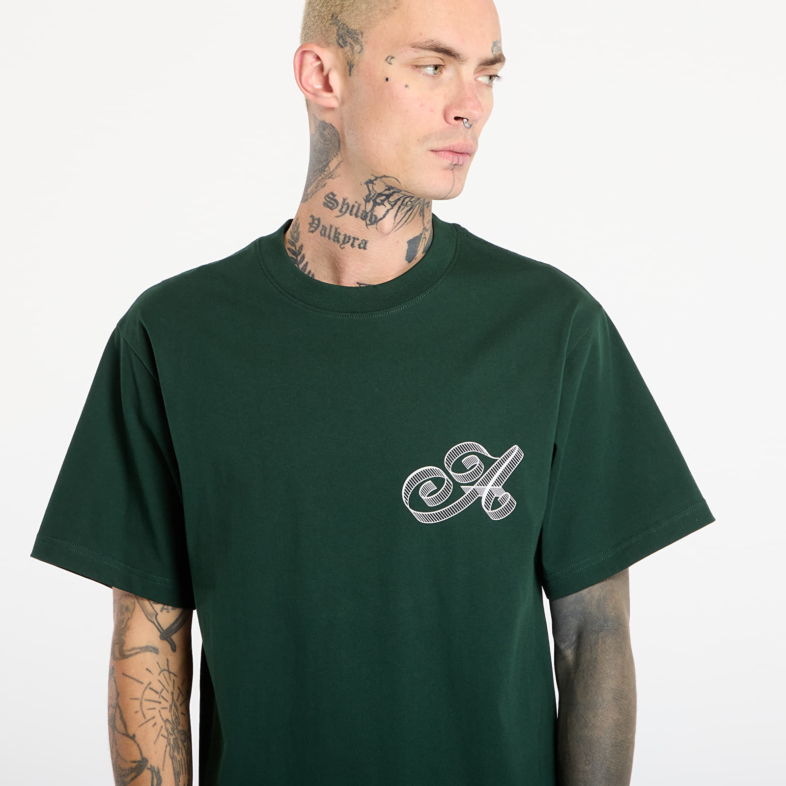 T-paidat Awake NY Script Tee  Green
