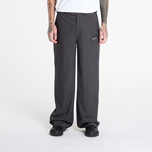 Umbro Formal Pinstriped Pants Dark Grey