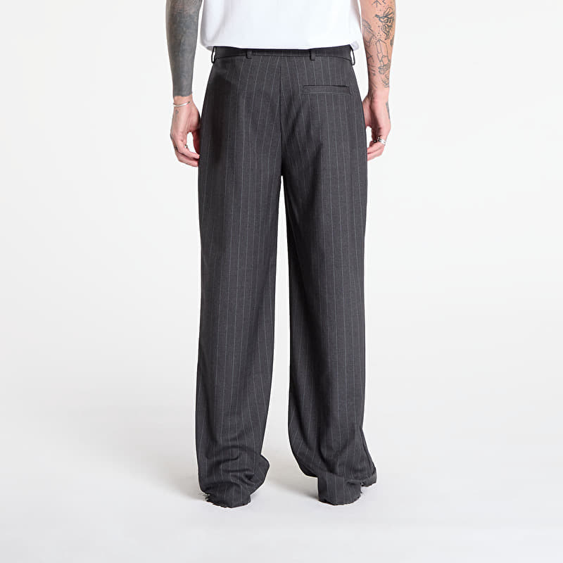 スラックス UMBRO SLAM JAM Formal Pinstriped Pants Umbro Formal Pinstriped Pants Dark Grey | Footshop